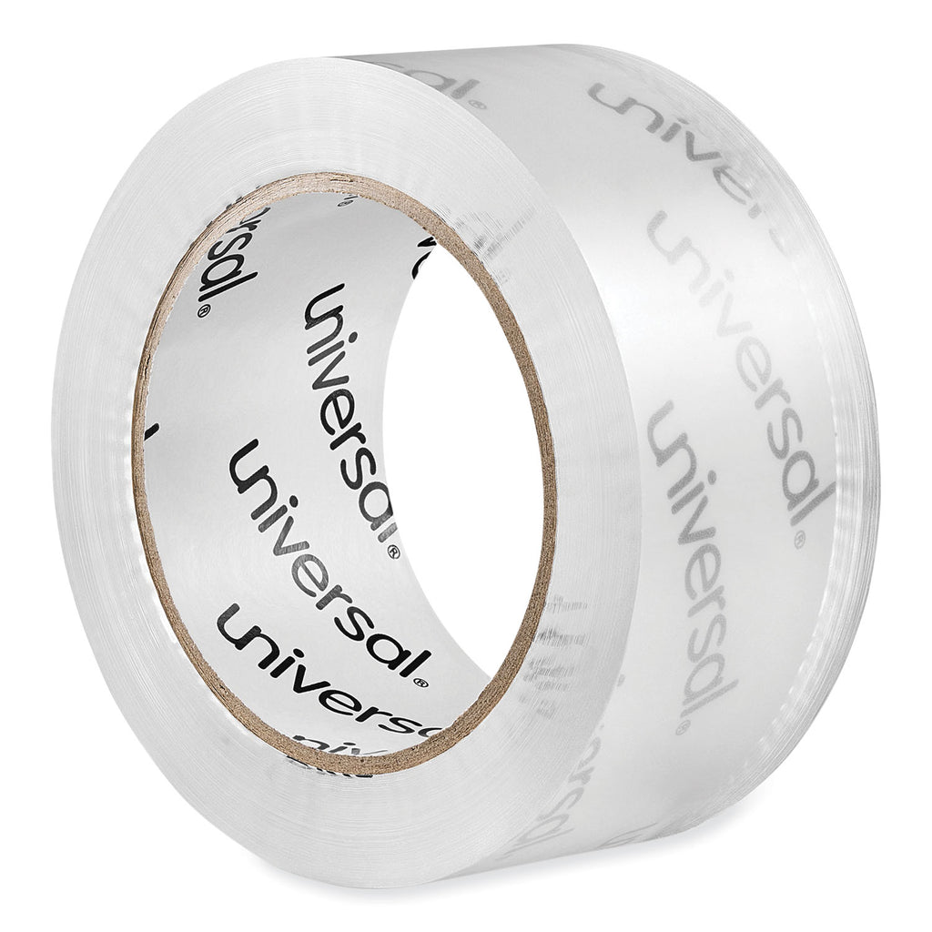 Deluxe General-Purpose Acrylic Box Sealing Tape, 1.7 mil, 3" Core, 1.88" x 109 yds, Clear, 6/Pack - 
