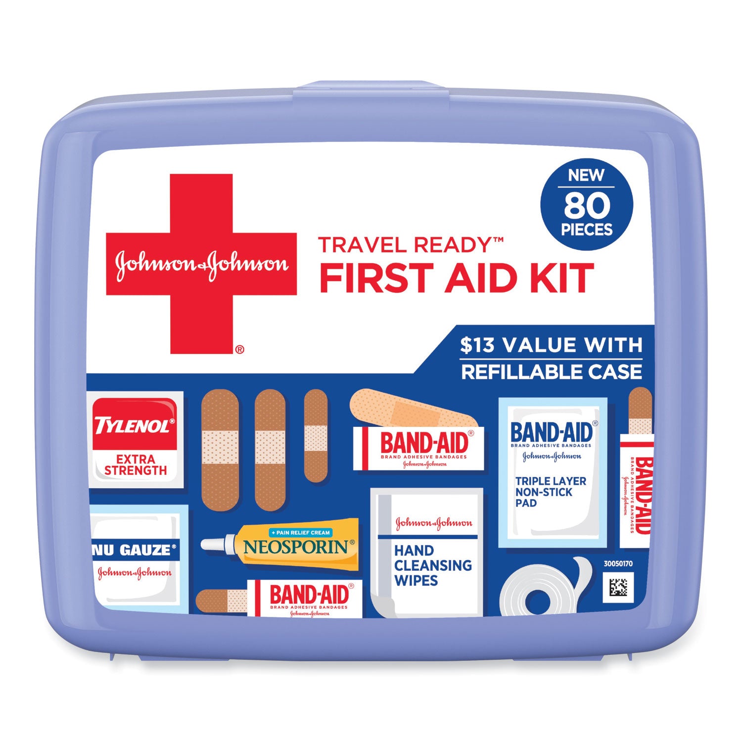 red-cross-travel-ready-portable-emergency-first-aid-kit-80-pieces-plastic-case_joj202068 - 1