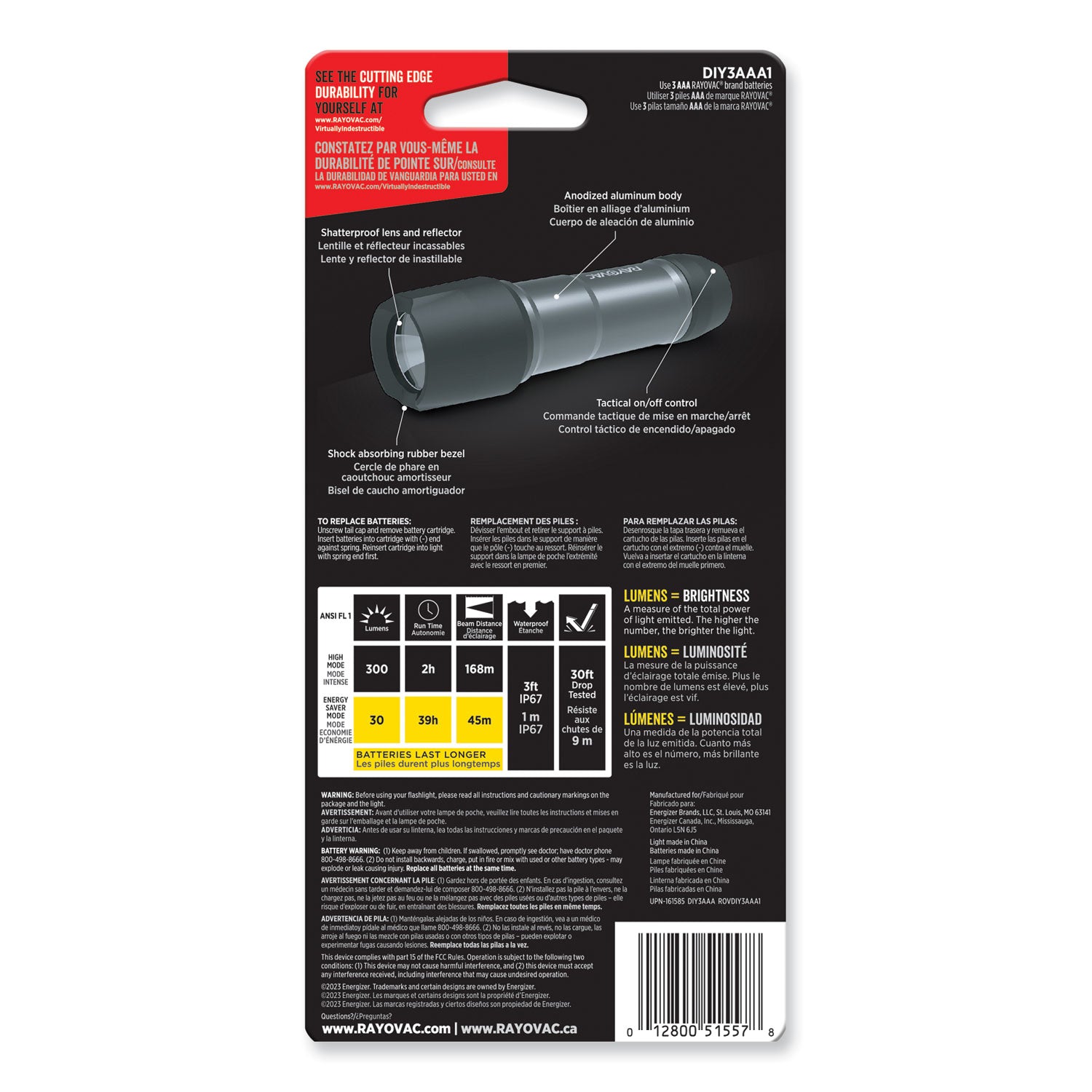 virtually-indestructible-led-flashlight-3-aaa-batteries-included-black_rayrovdiy3aaa1 - 2