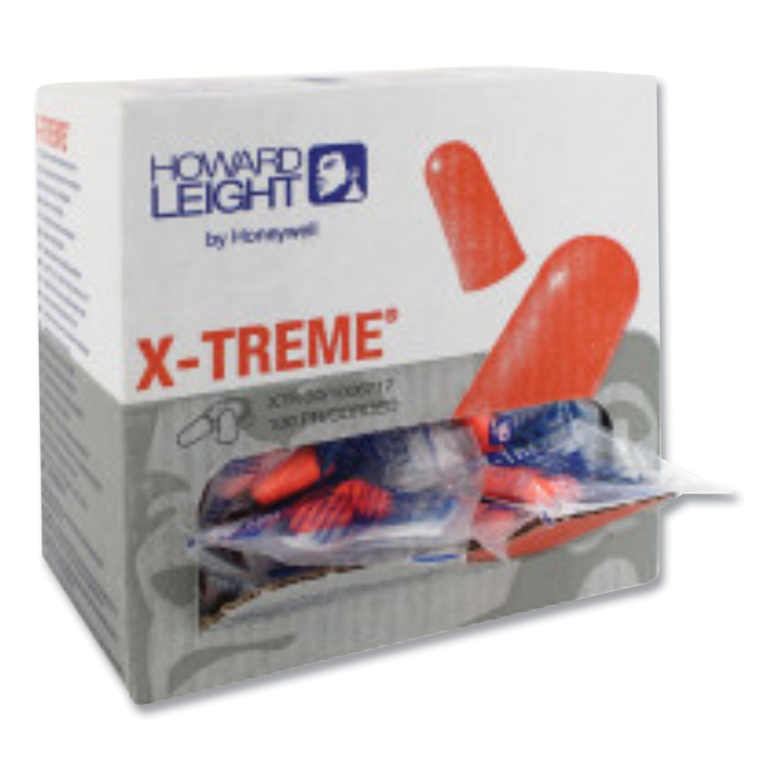 x-treme-corded-disposable-earplugs-corded-one-size-fits-most-32-db-orange-1000-carton_howxtr30 - 1