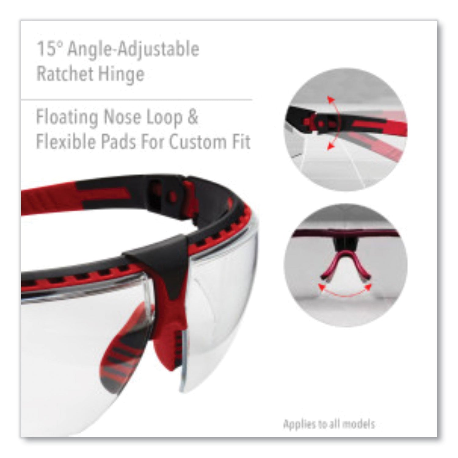 avatar-safety-glasses-red-black-polycarbonate-frame-clear-polycarbonate-lens_uvxs2860hs - 2
