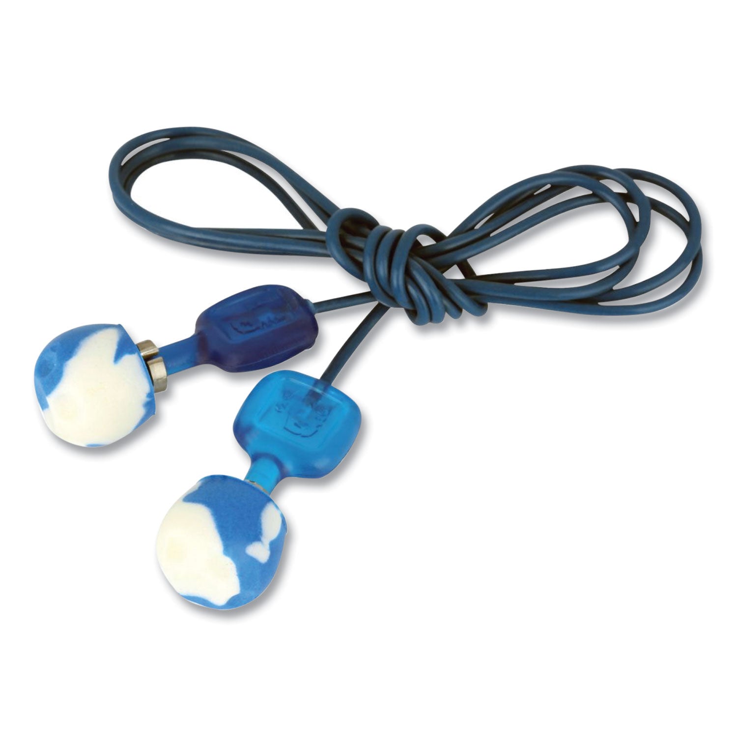 trustfit-trak-detectable-reusable-corded-foam-earplugs-one-size-fits-most-29-db-nrr-blue-1000-carton_howtftpod30 - 1