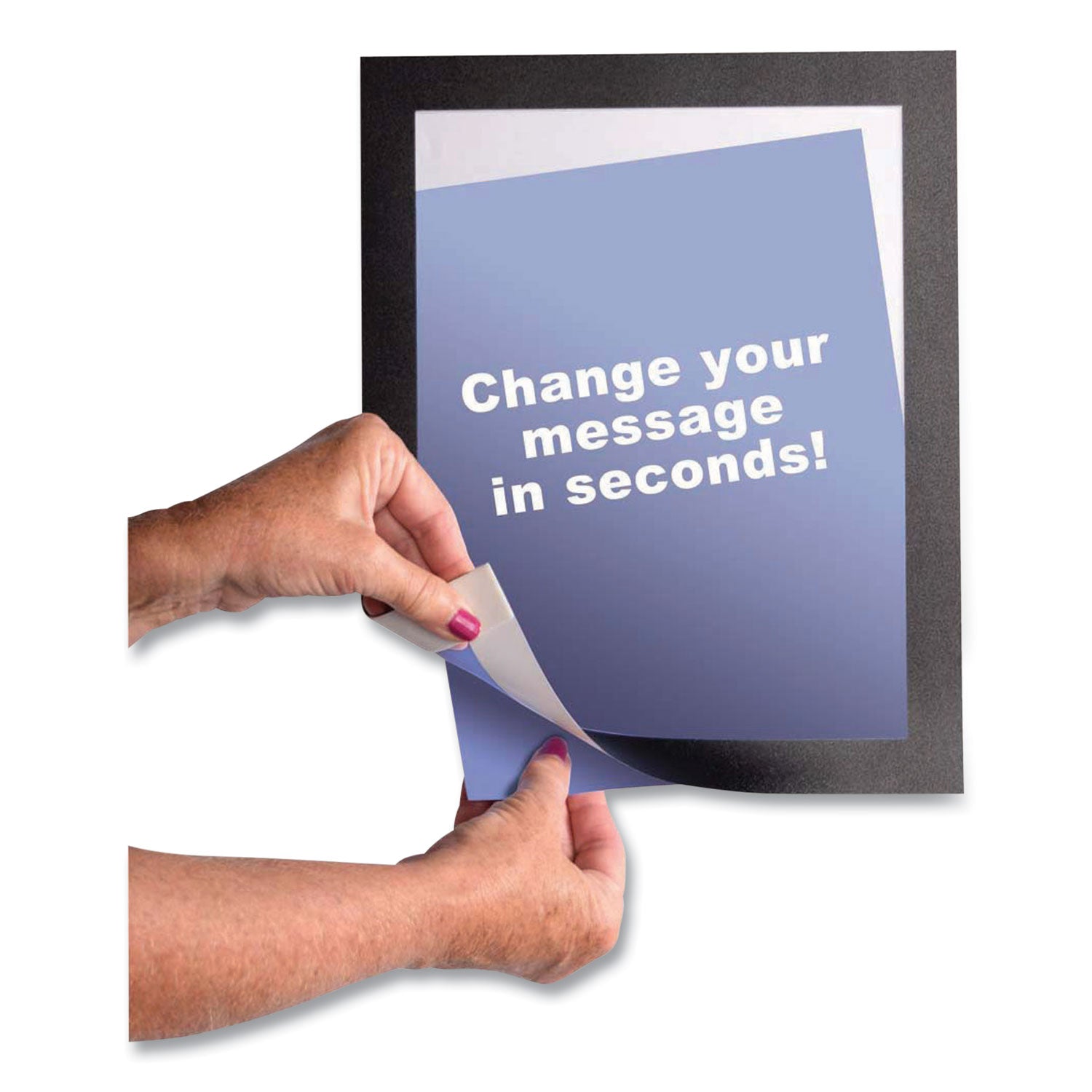 self-adhesive-sign-holders-11-x-17-insert-clear-with-black-border-2-pack_def68886b - 2