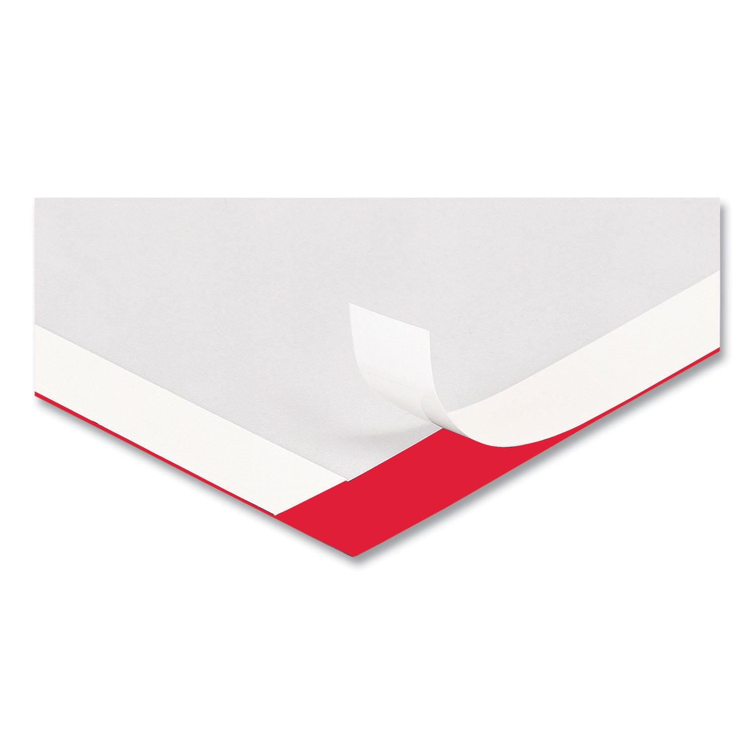 self-adhesive-sign-holders-11-x-17-insert-clear-with-red-border-2-pack_def68886r - 2