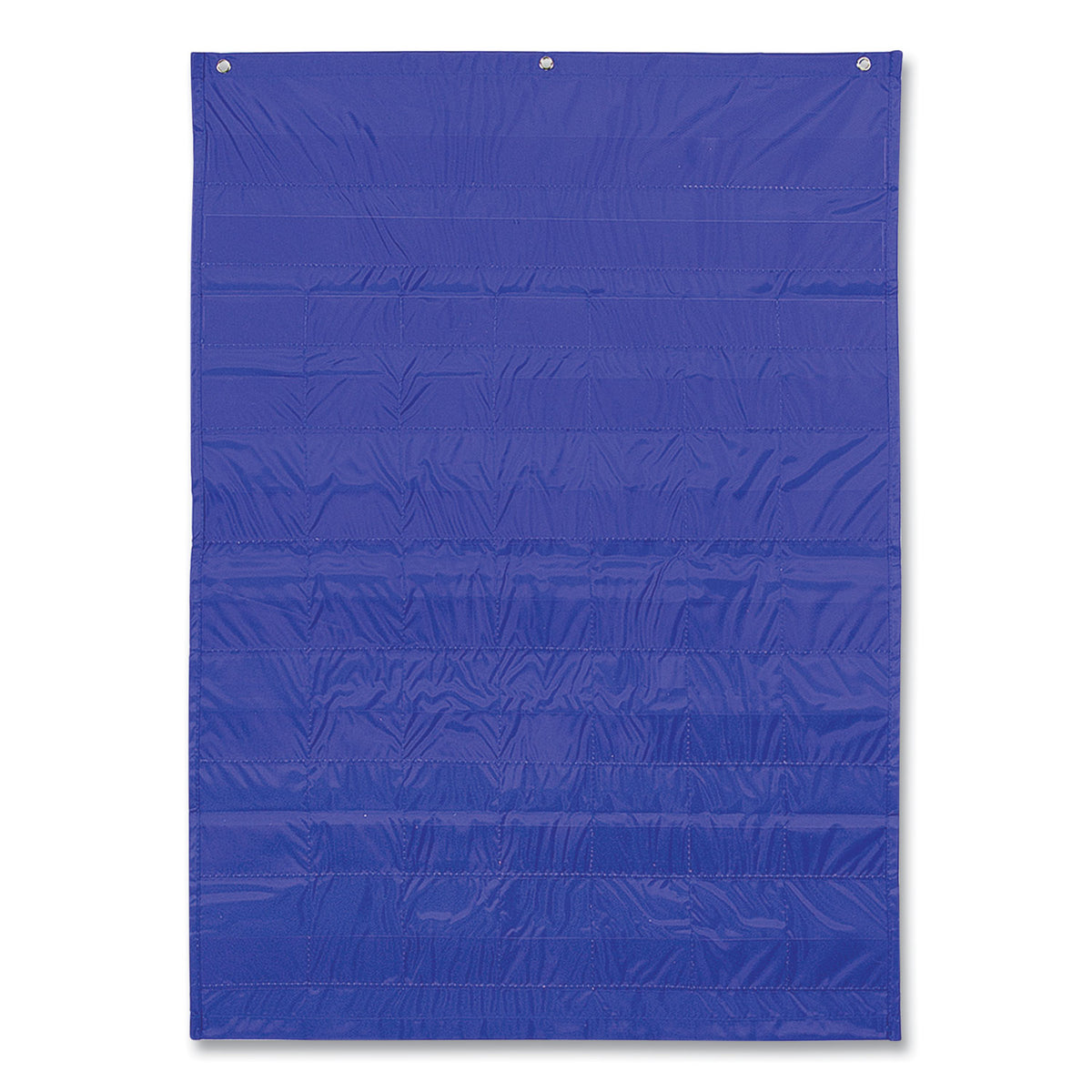 Complete Calendar and Weather Pocket Chart, 51 Pockets, 26 x 37.25, Blue