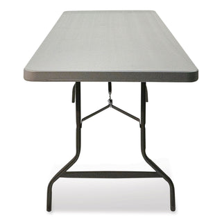 indestructable-commercial-folding-table-rectangular-96-x-30-x-29-charcoal-top-charcoal-base-legs_ice65537 - 3