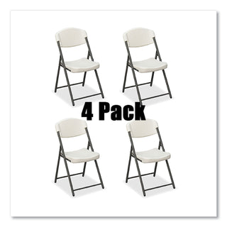 rough-n-ready-commercial-folding-chair-supports-up-to-350lb-18-seat-height-platinum-granite-seat-back-black-base-4-pack_ice64033 - 4