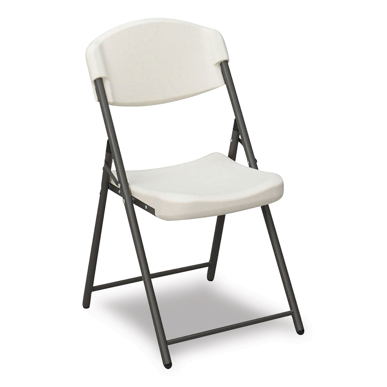rough-n-ready-commercial-folding-chair-supports-up-to-350lb-18-seat-height-platinum-granite-seat-back-black-base-4-pack_ice64033 - 3