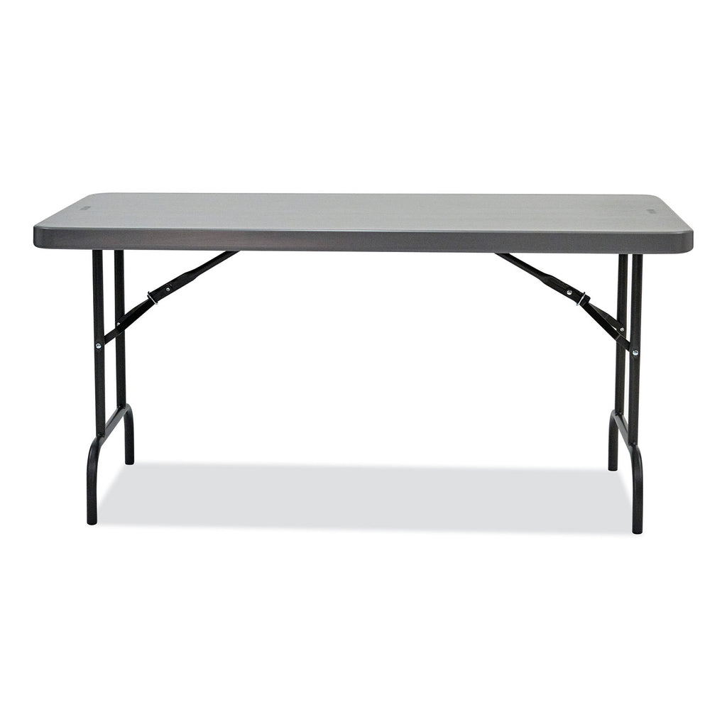 indestructable-commercial-folding-table-rectangular-60-x-30-x-29-charcoal-top-charcoal-base-legs_ice65517 - 3