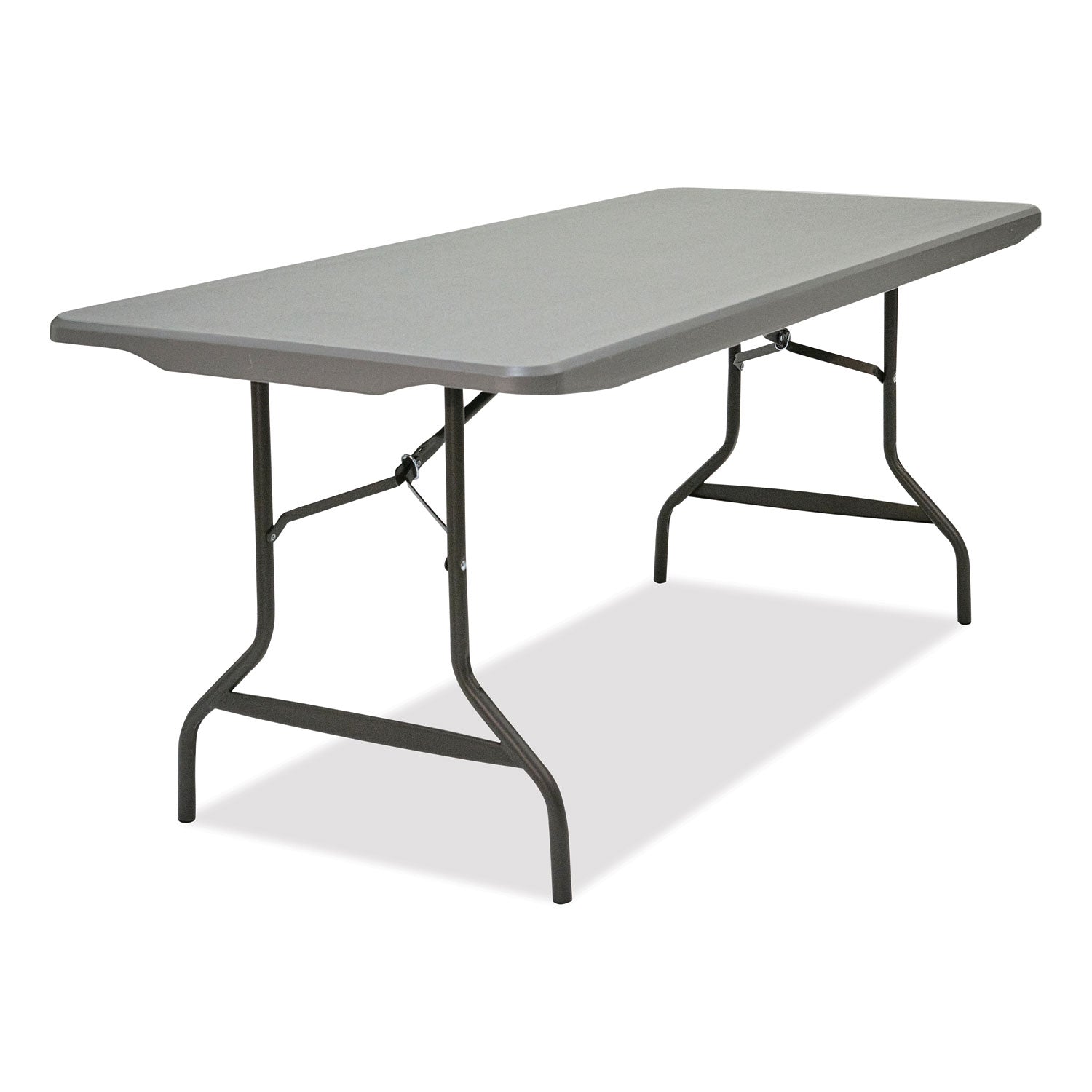 indestructable-commercial-folding-table-rectangular-72-x-30-x-29-charcoal-top-charcoal-base-legs_ice65527 - 1