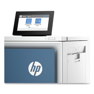 HP LaserJet Enterprise 5700dn Desktop Wireless Laser Printer - Color - 69 ppm Mono / 69 ppm Color - 1200 x 1200 dpi Print - Automatic Duplex Print - 650 Sheets Input - Ethernet - Wireless LAN - Apple AirPrint, Mopria, HP ePrint - 80000 Pages Duty Cyc