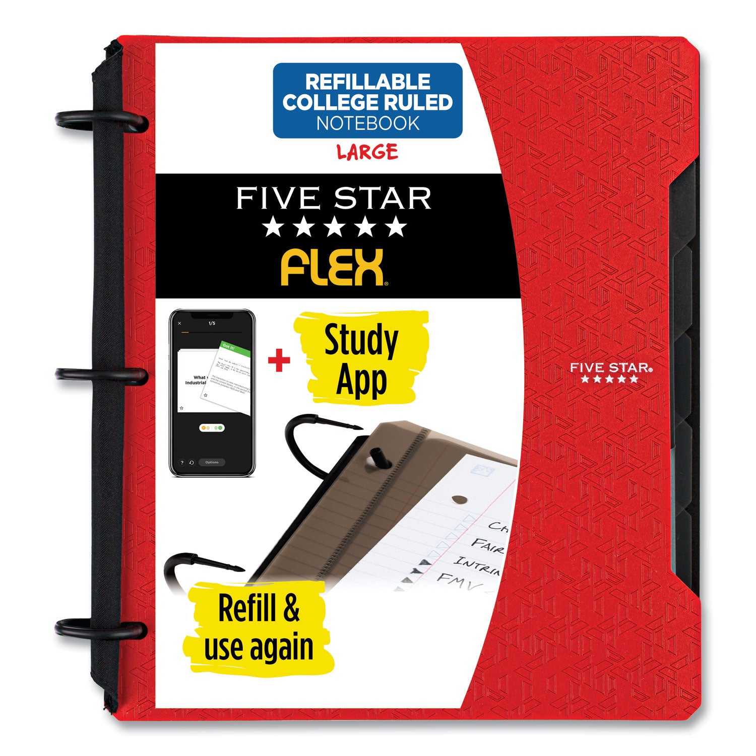 flex-notebinder-5-subject-medium-college-rule-randomly-assorted-cover-colors-60-11-x-85-sheets_mea29328 - 8