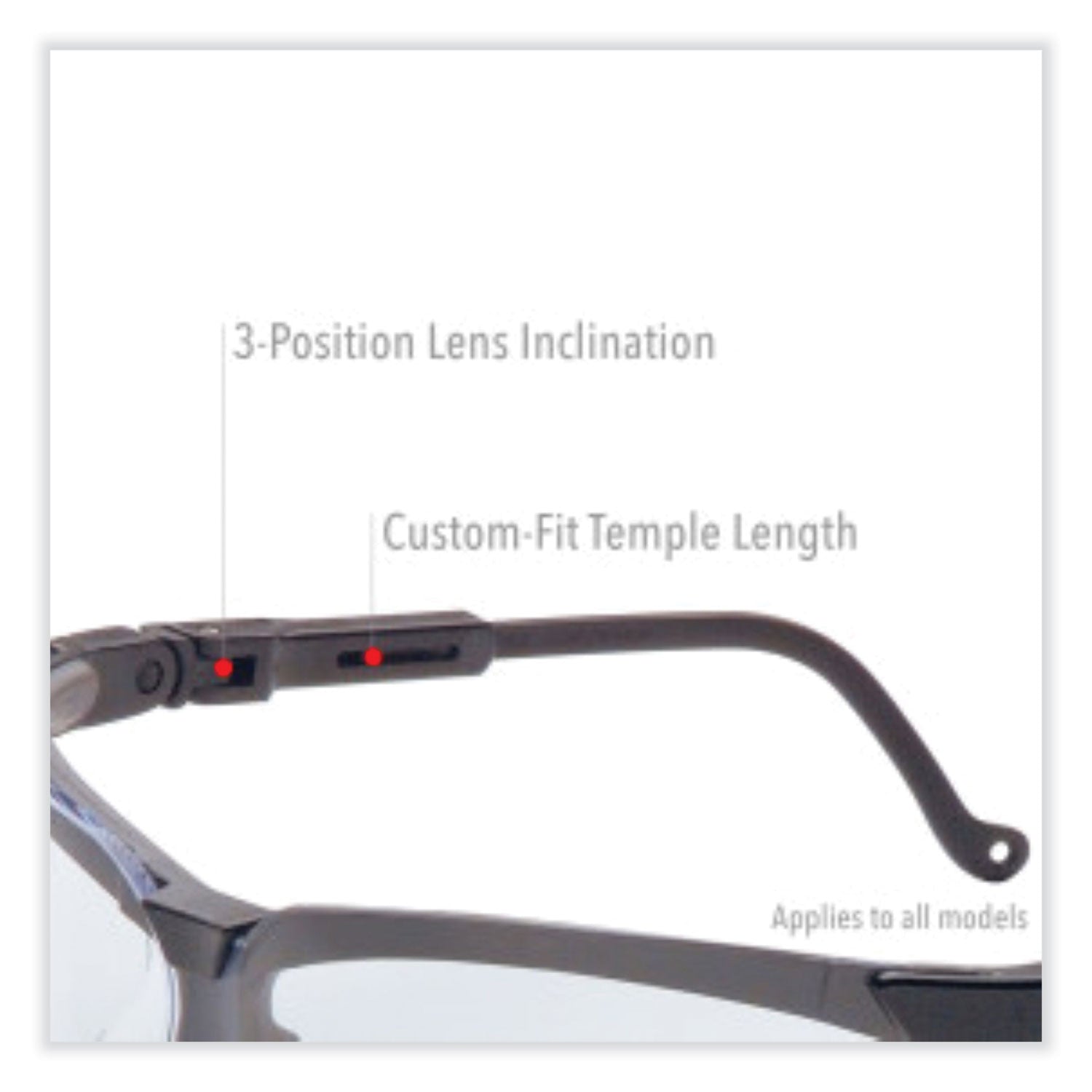 genesis-safety-eyewear-black-nylon-frame-clear-polycarbonate-lens_uvxs3200hs - 3