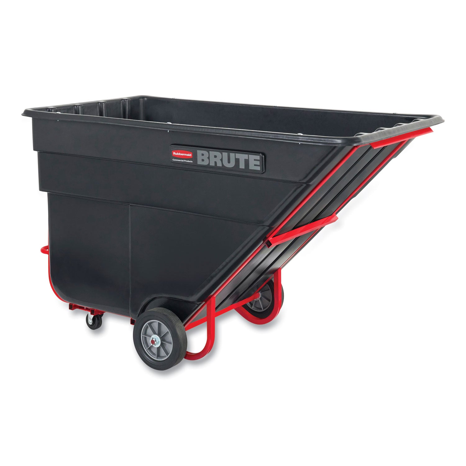 brute-rotomolded-tilt-truck-303-gal-1200-lb-capacity-plastic-black_rcp1025bla - 2