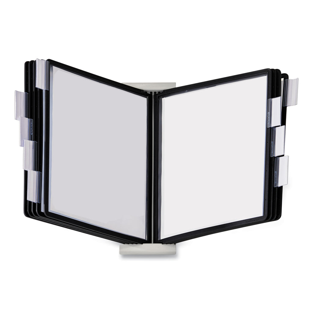 InstaView Expandable Desktop Reference System, 10 Panels, Black Borders - 
