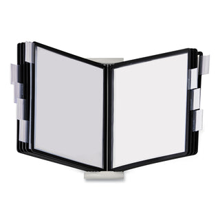InstaView Expandable Desktop Reference System, 10 Panels, Black Borders - 