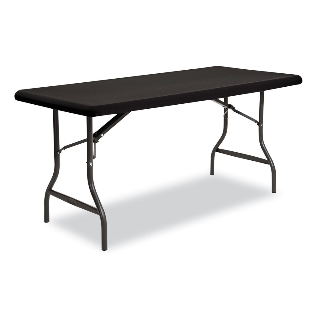 iGear Fabric Table Top Cap Cover, Polyester, 30 x 96, Black