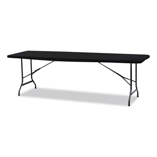 iGear Fabric Table Top Cap Cover, Polyester, 30 x 96, Black