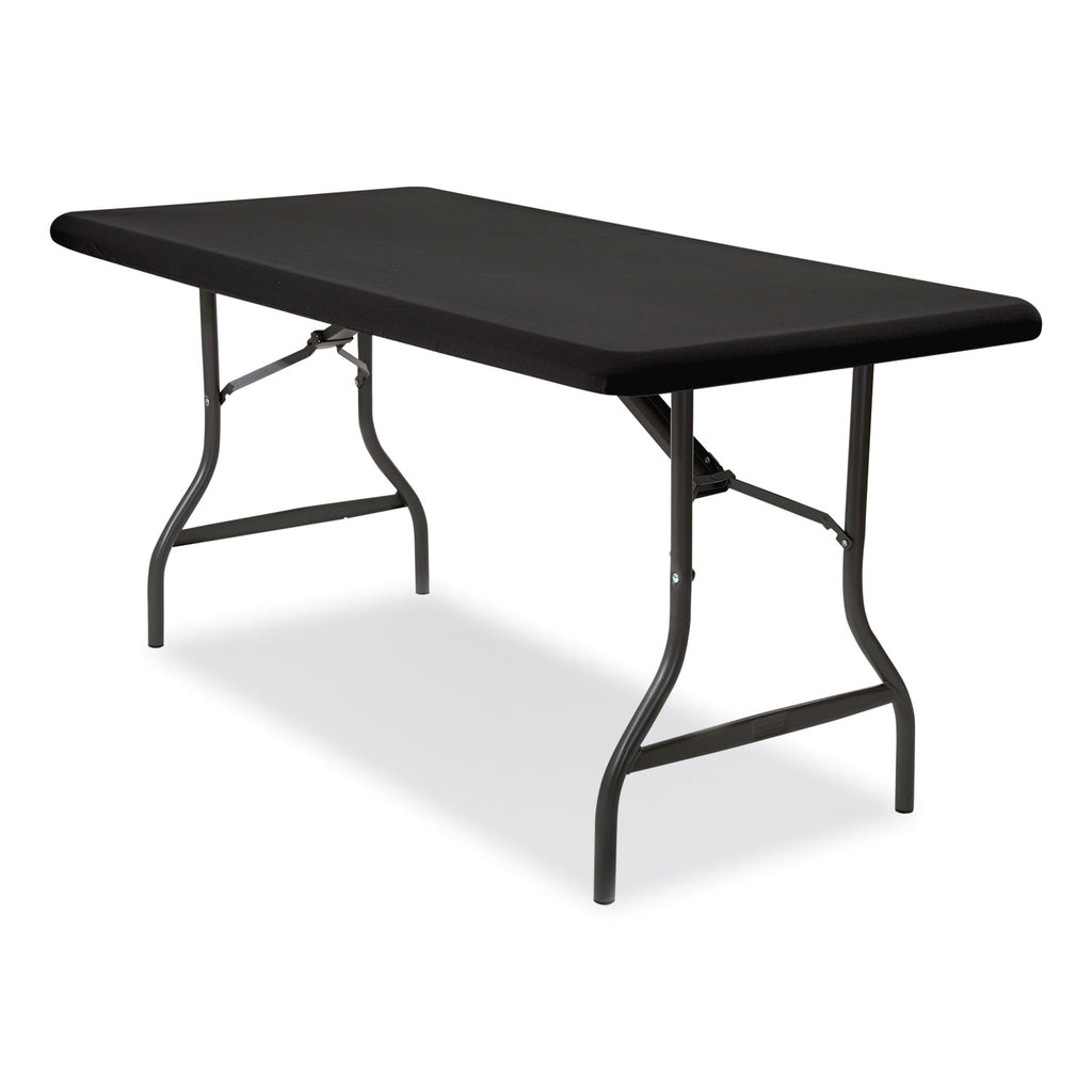 iGear Fabric Table Top Cap Cover, Polyester, 30 x 96, Black