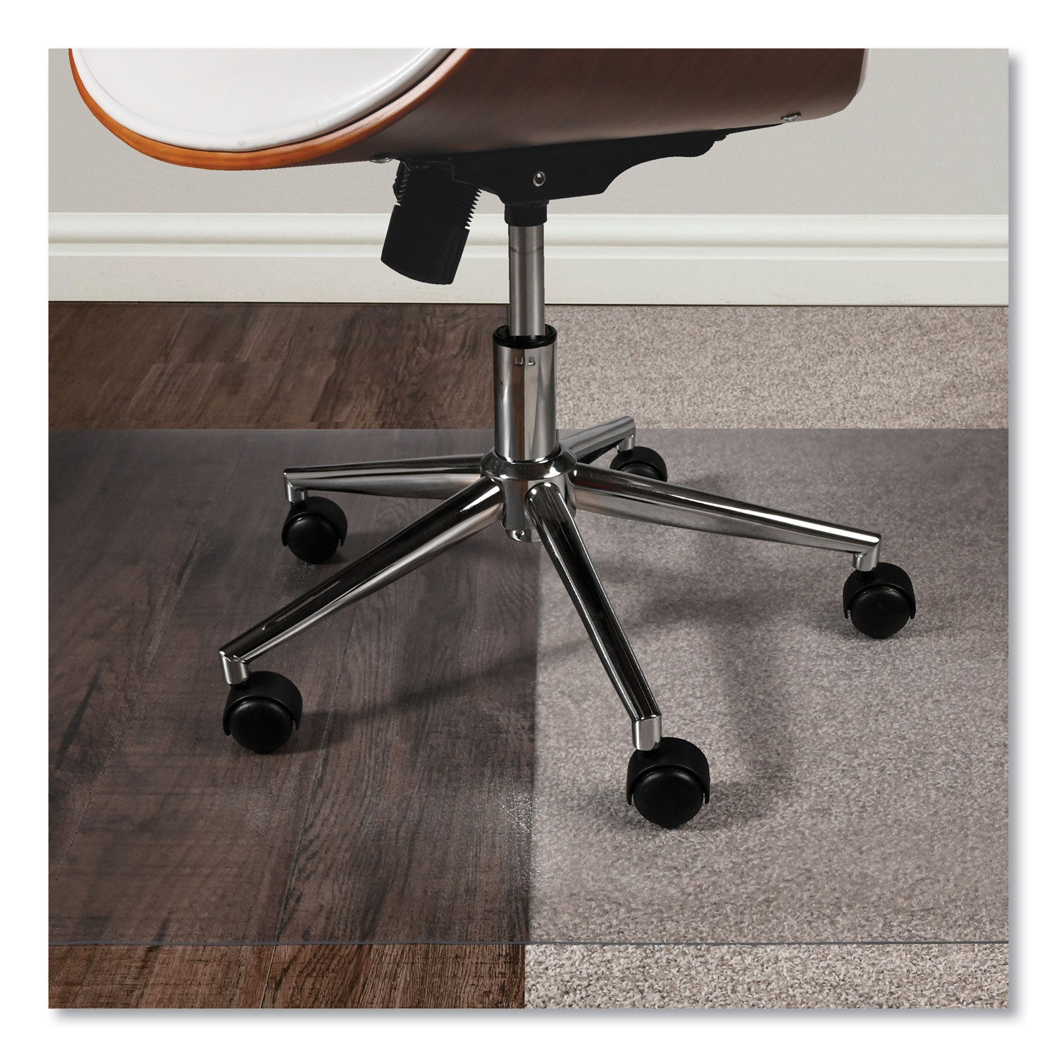 SuperGrip Chair Mat, Rectangular, 36 x 48, Clear, 42/Pallet, Ships in 4-6 Business Days