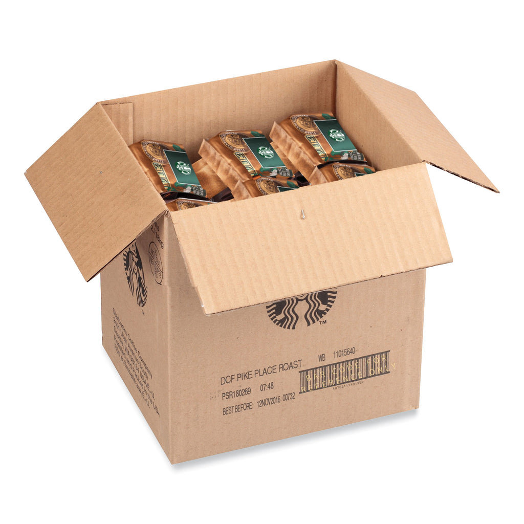 Whole Bean Coffee, Decaffeinated, Pike Place, 1 lb, Bag