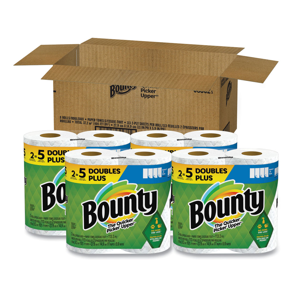 select-a-size-kitchen-roll-paper-towels-2-ply-white-6-x-11-113-sheets-roll-2-double-plus-rolls-pack-4-packs-carton_pgc08362 - 5