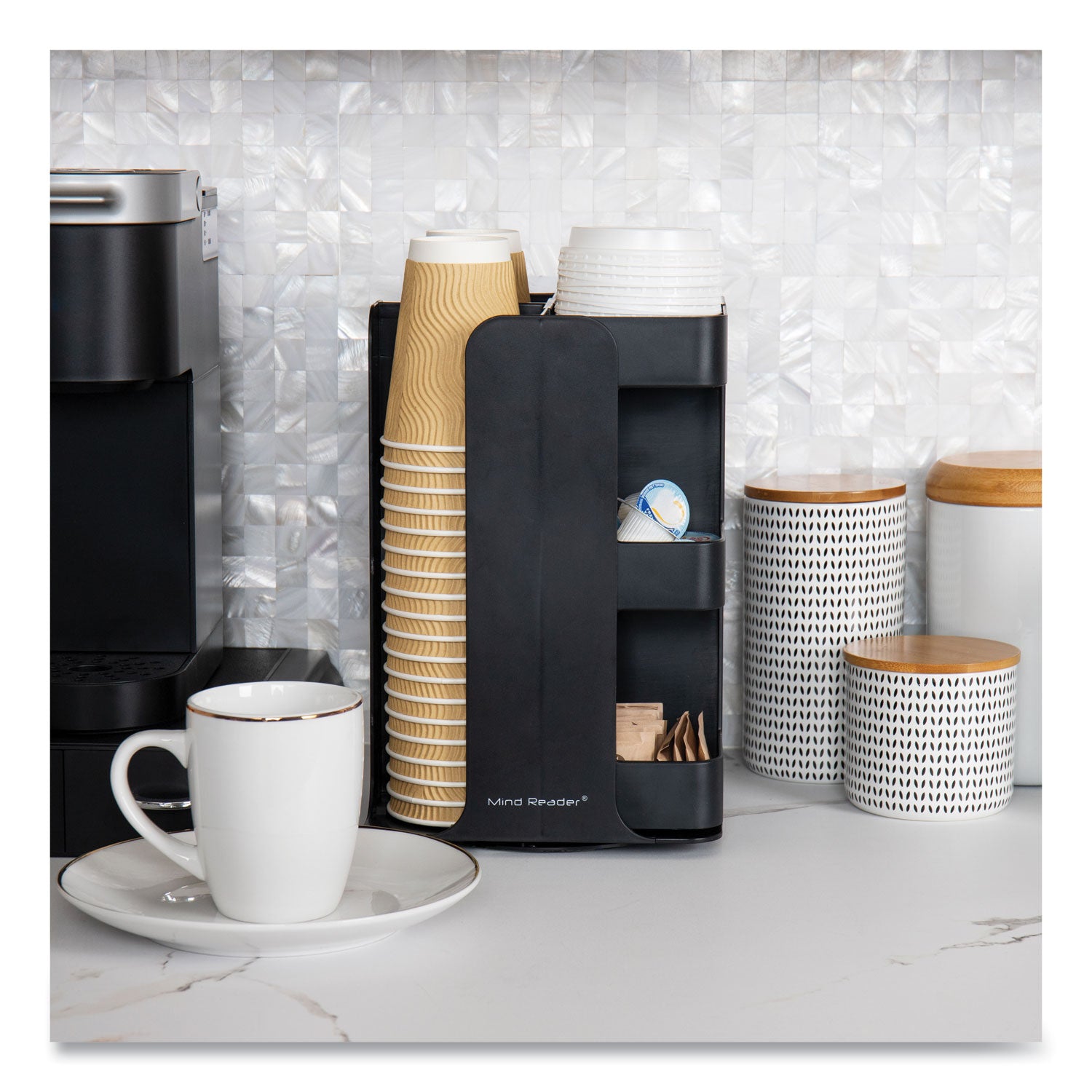 anchor-collection-8-compartment-coffee-cup-lid-and-condiment-carousel-countertop-organizer-8-x-8-x-12-black_emscupospinblk - 4