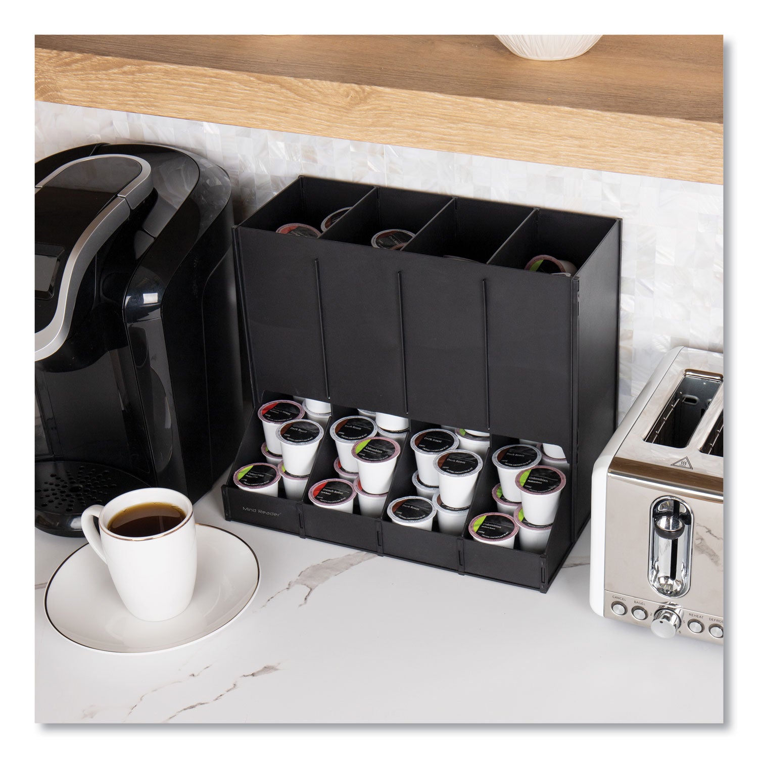 anchor-collection-4-compartment-single-serve-pod-countertop-dispenser-1425-x-9-x-1215-black_emscpodbkblk - 3