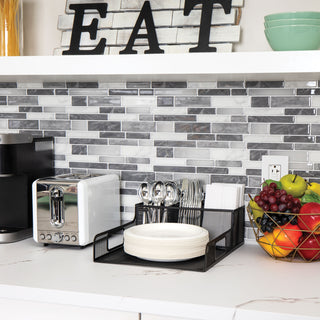 network-collection-utensil-napkin-and-plate-countertop-organizer-115-x-1475-x-55-metal-black_emspsnameshblk - 4