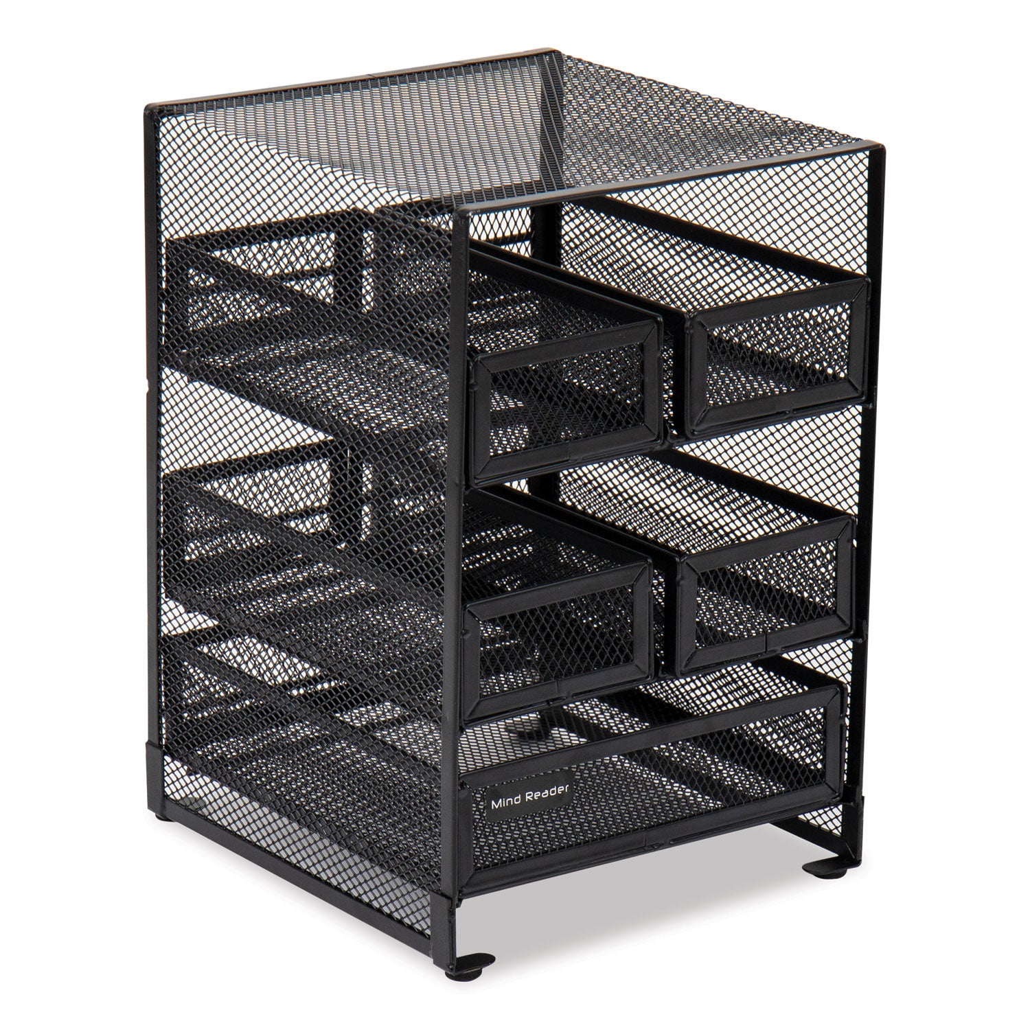 network-collection-5-compartment-tea-countertop-organizer-675-x-7-x-10-black_emsmmtdr5blk - 1