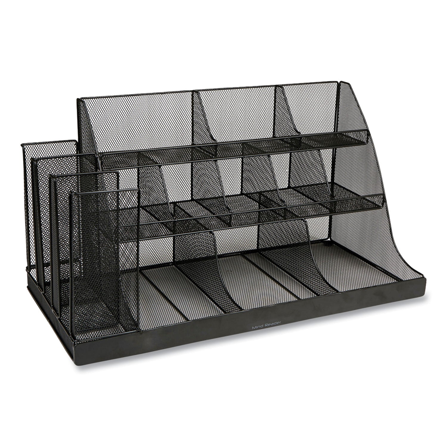 network-collection-14-compartment-coffee-cup-and-condiment-countertop-organizer-1161-x-239-x-1276-black_emscmg2meshblk - 1