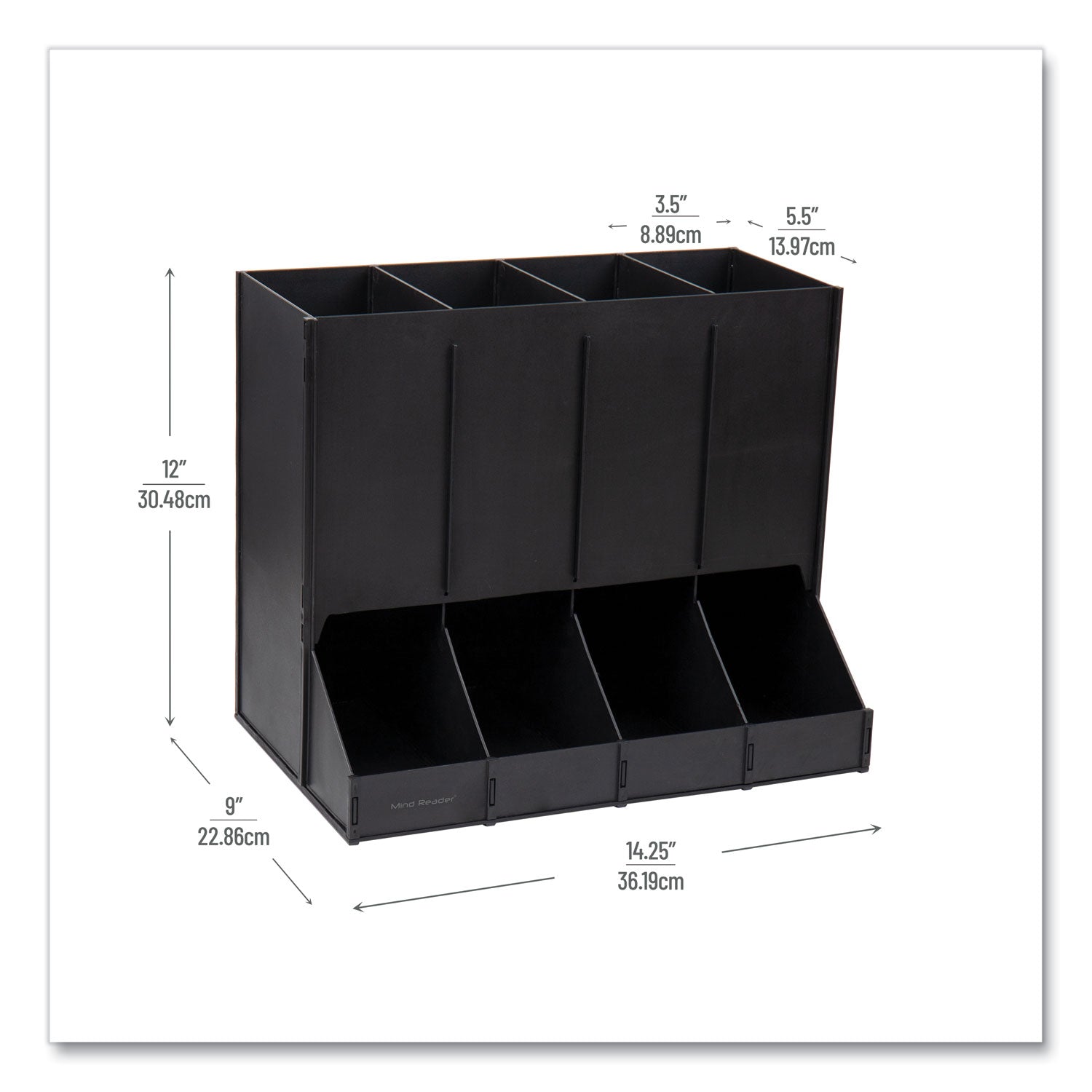 anchor-collection-4-compartment-single-serve-pod-countertop-dispenser-1425-x-9-x-1215-black_emscpodbkblk - 6