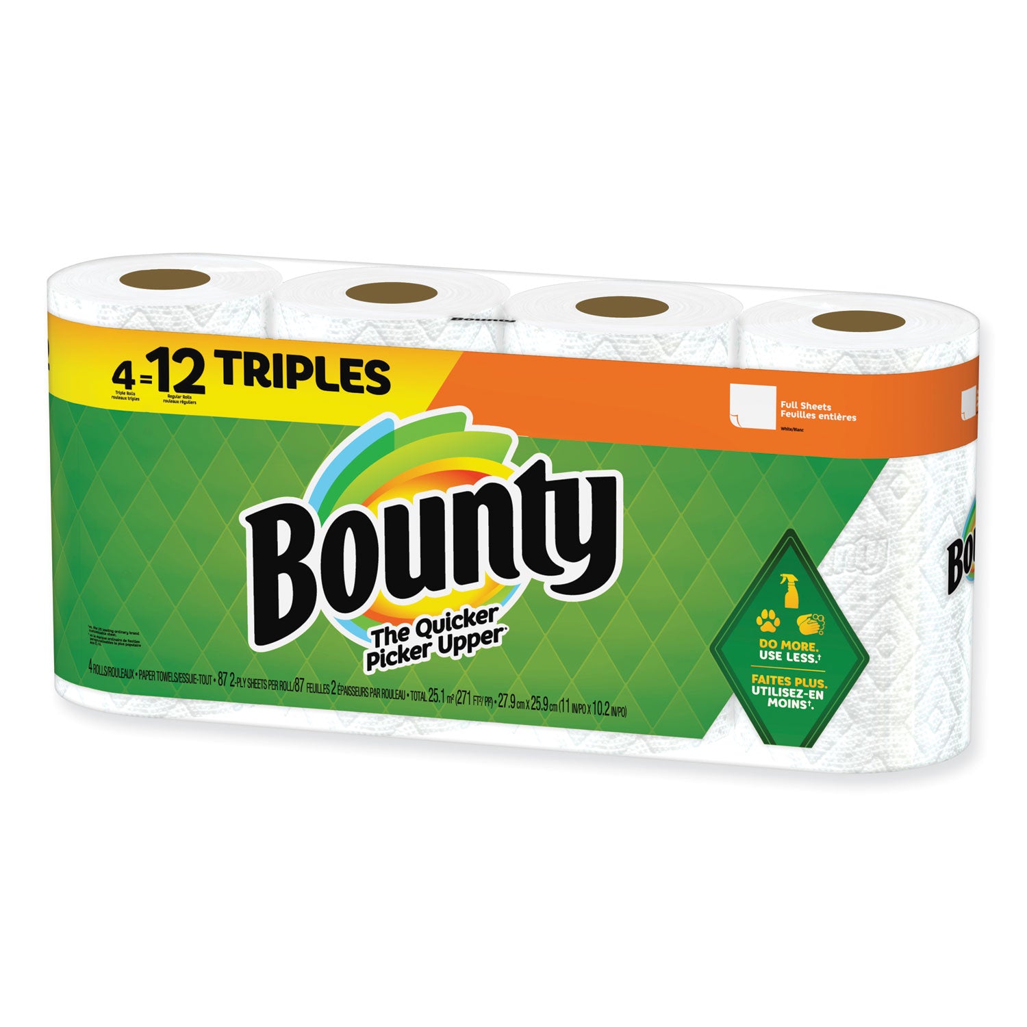 kitchen-roll-paper-towels-2-ply-white-105-x-11-87-sheets-roll-4-triple-rolls-pack-6-packs-carton_pgc06109 - 1