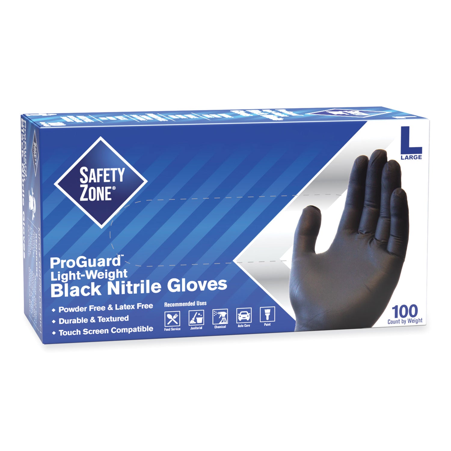 proguard-powder-free-nitrile-gloves-large-black-100-box_szngnprlgbk - 1