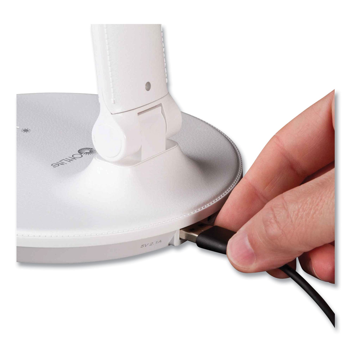 Wellness Series Sanitizing Emerge LED Desk Lamp, 23" High, White, Ships in 4-6 Business Days