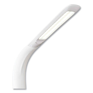 Wellness Series Sanitizing Purify LED Desk Lamp with Wireless Charging, 26" High, White, Ships in 4-6 Business Days