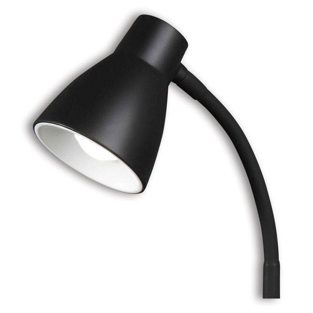 Wellness Series Infuse LED Desk Lamp with Wireless and USB Charging, 15.5" High, Black, Ships in 4-6 Business Days