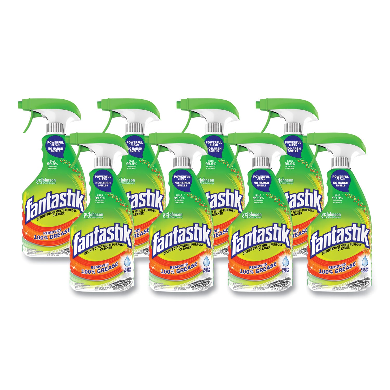 Disinfectant Multi-Purpose Cleaner Fresh Scent, 32 oz Spray Bottle