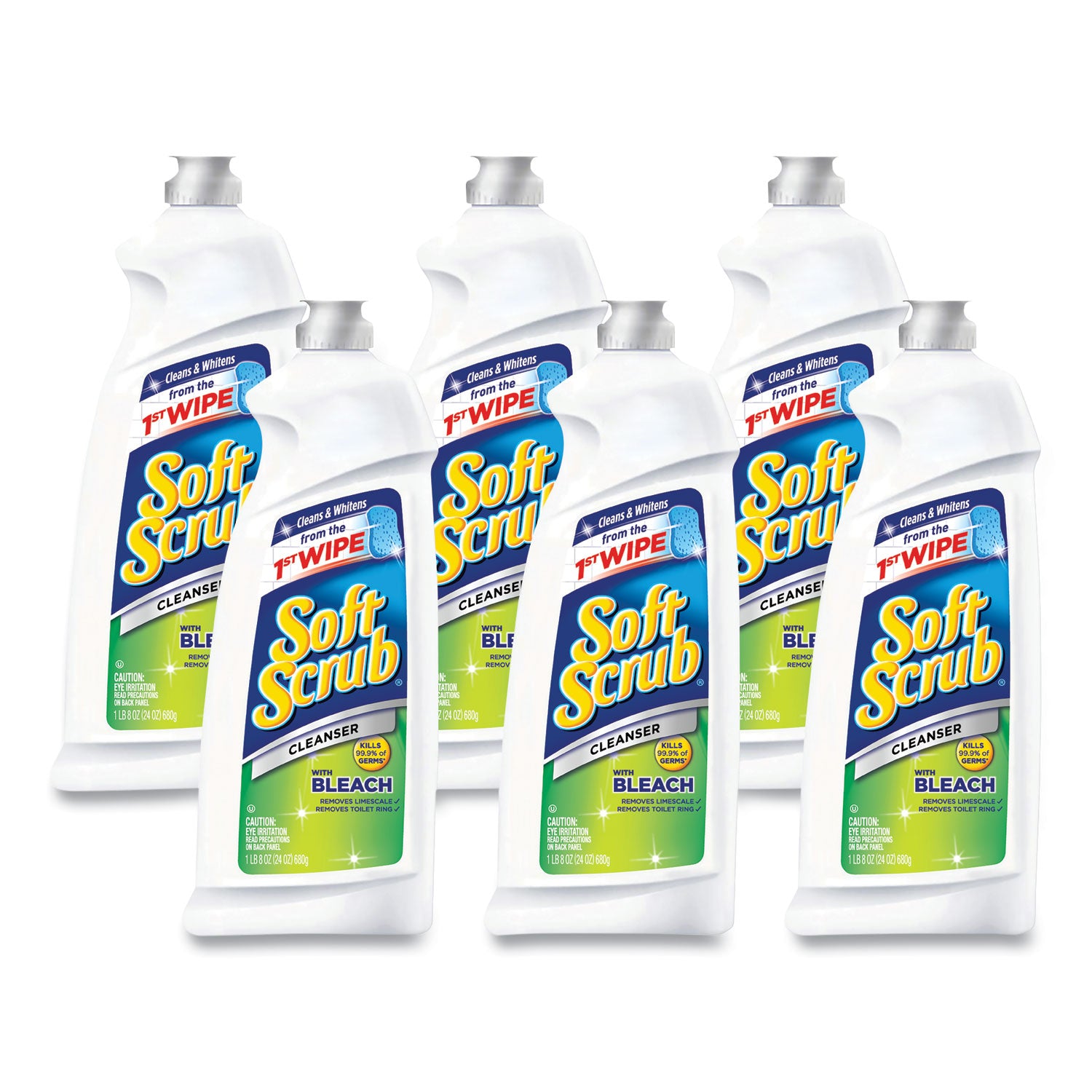 Cleanser with Bleach Commercial 36 oz Bottle, 6/Carton - 
