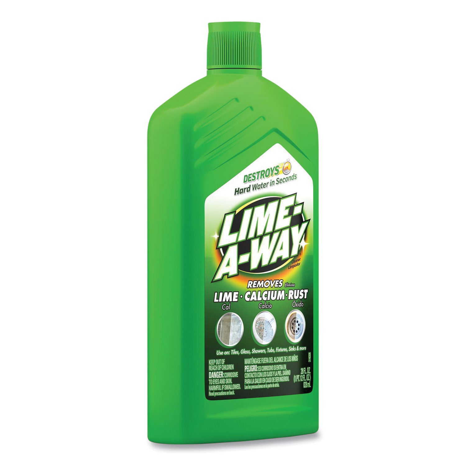 Lime, Calcium and Rust Remover, 28 oz Bottle, 6/Carton