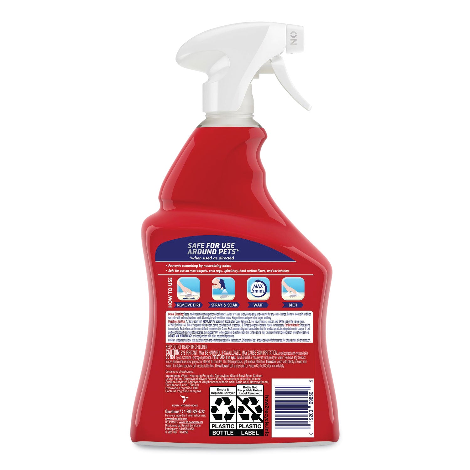 pet-specialist-stain-and-odor-remover-citrus-32-oz-trigger-spray-bottle-12-carton_rac99850ct - 5