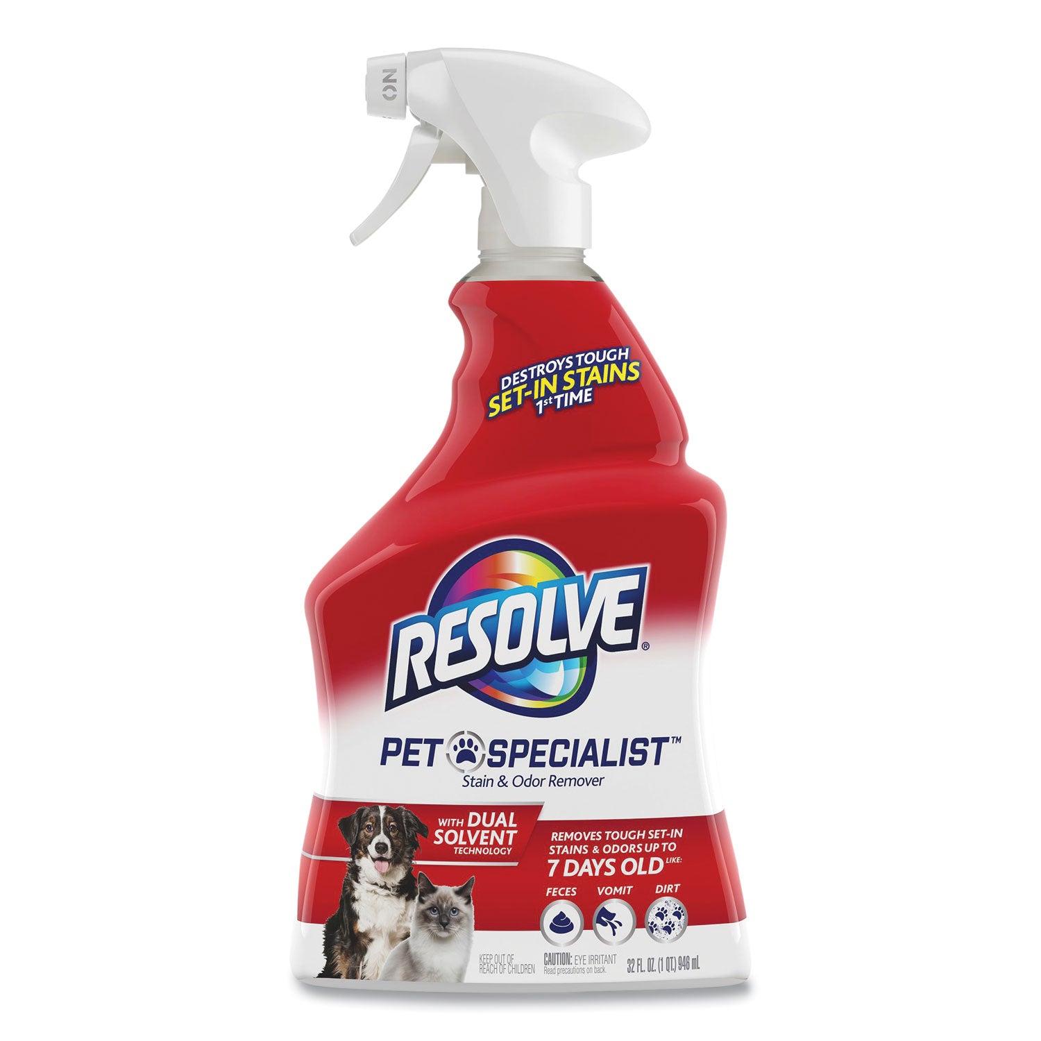 pet-specialist-stain-and-odor-remover-citrus-32-oz-trigger-spray-bottle-12-carton_rac99850ct - 1