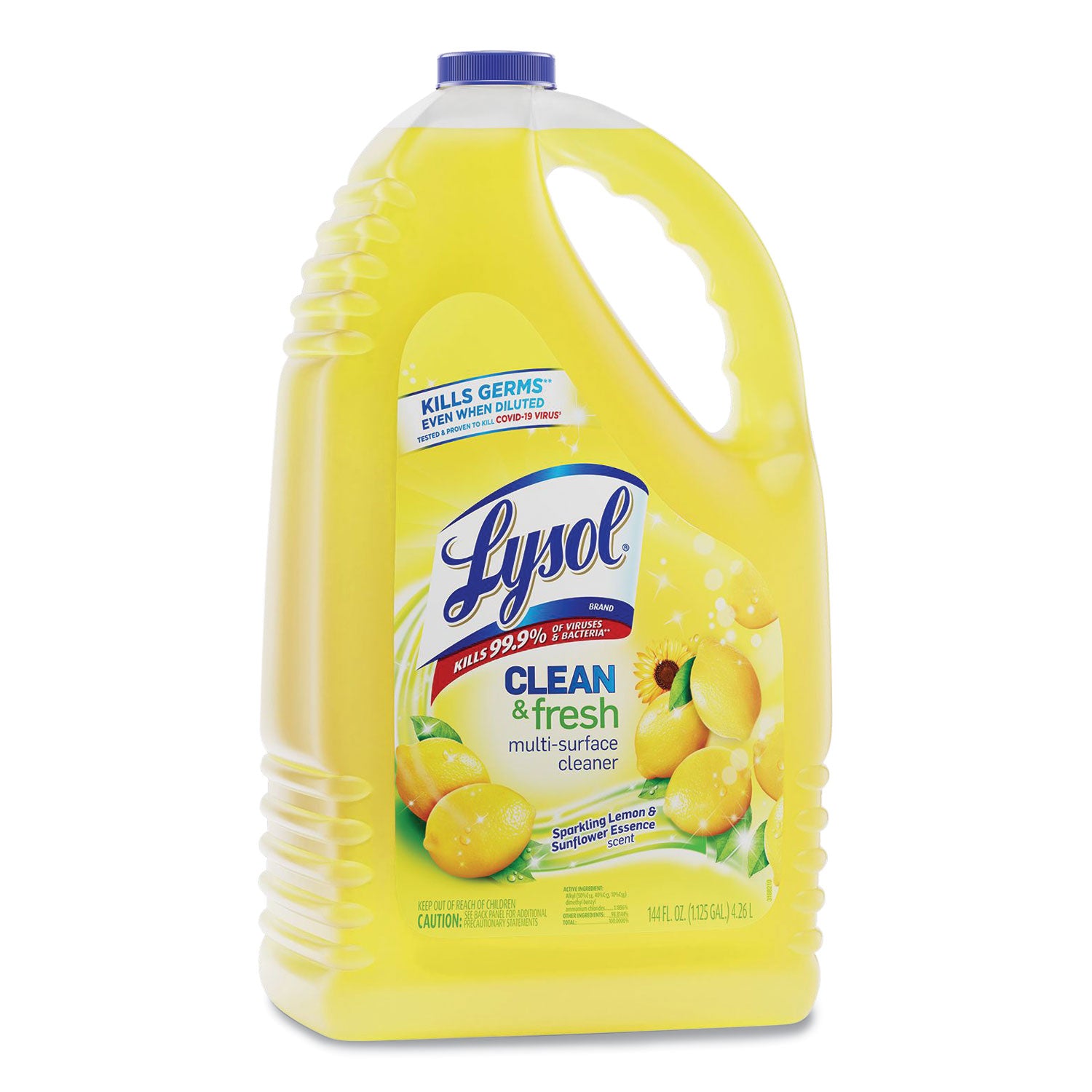 clean-and-fresh-multi-surface-cleaner-sparkling-lemon-and-sunflower-essence-144-oz-bottle-4-carton_rac77617 - 2