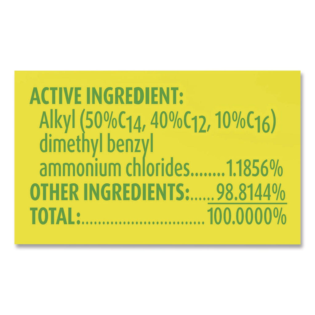 Clean and Fresh Multi-Surface Cleaner, Sparkling Lemon and Sunflower Essence, 144 oz Bottle, 4/Carton