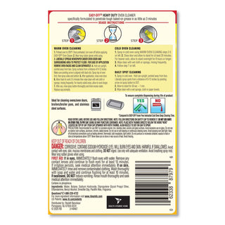 Heavy Duty Oven Cleaner, Fresh Scent, Foam, 14.5 oz Aerosol Spray, 12/Carton