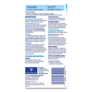 Toilet Bowl Cleaner with Hydrogen Peroxide, Ocean Fresh Scent, 24 oz, 9/Carton