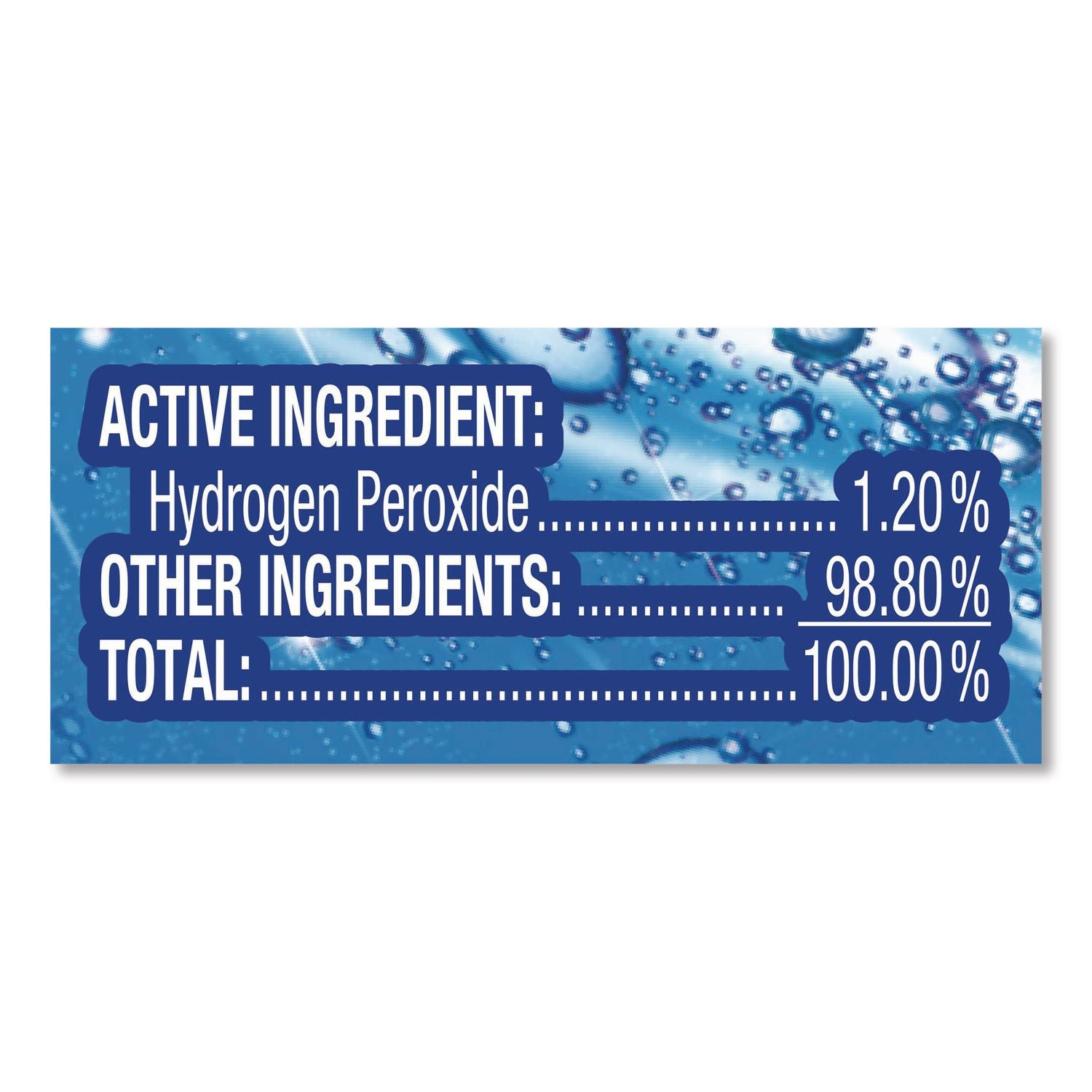 Toilet Bowl Cleaner with Hydrogen Peroxide, Ocean Fresh Scent, 24 oz, 9/Carton