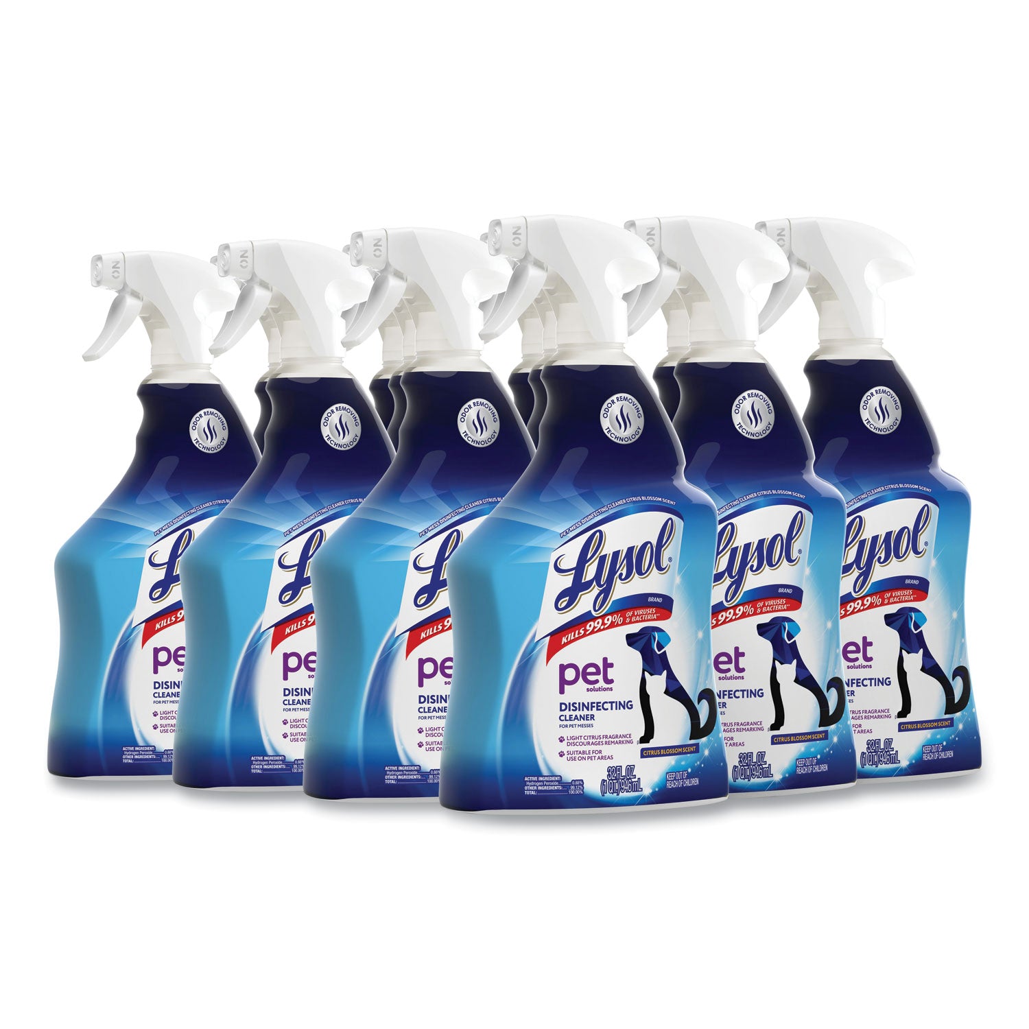 pet-solutions-disinfecting-cleaner-citrus-blossom-32-oz-trigger-bottle-9-carton_rac99653ct - 2