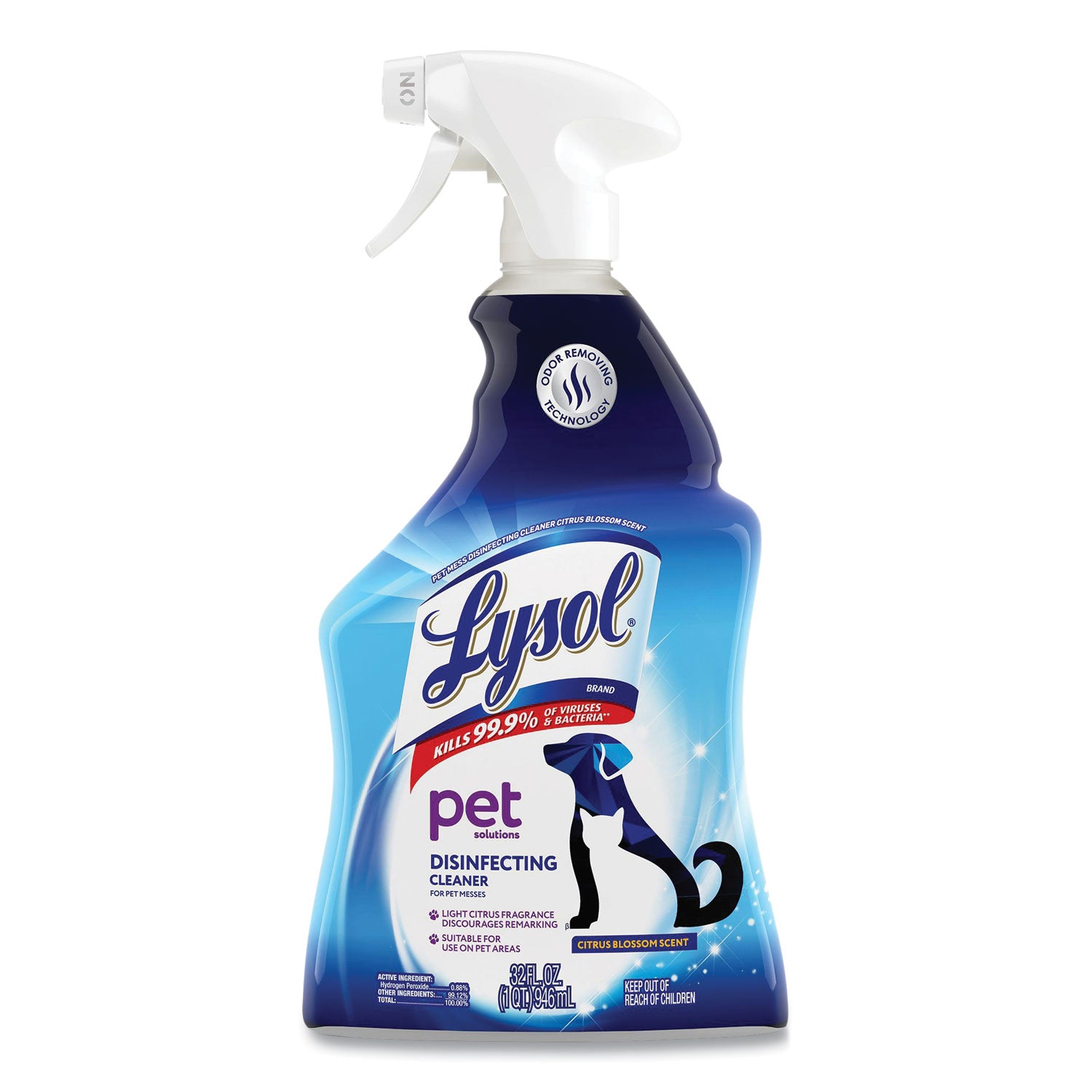 pet-solutions-disinfecting-cleaner-citrus-blossom-32-oz-trigger-bottle-9-carton_rac99653ct - 1