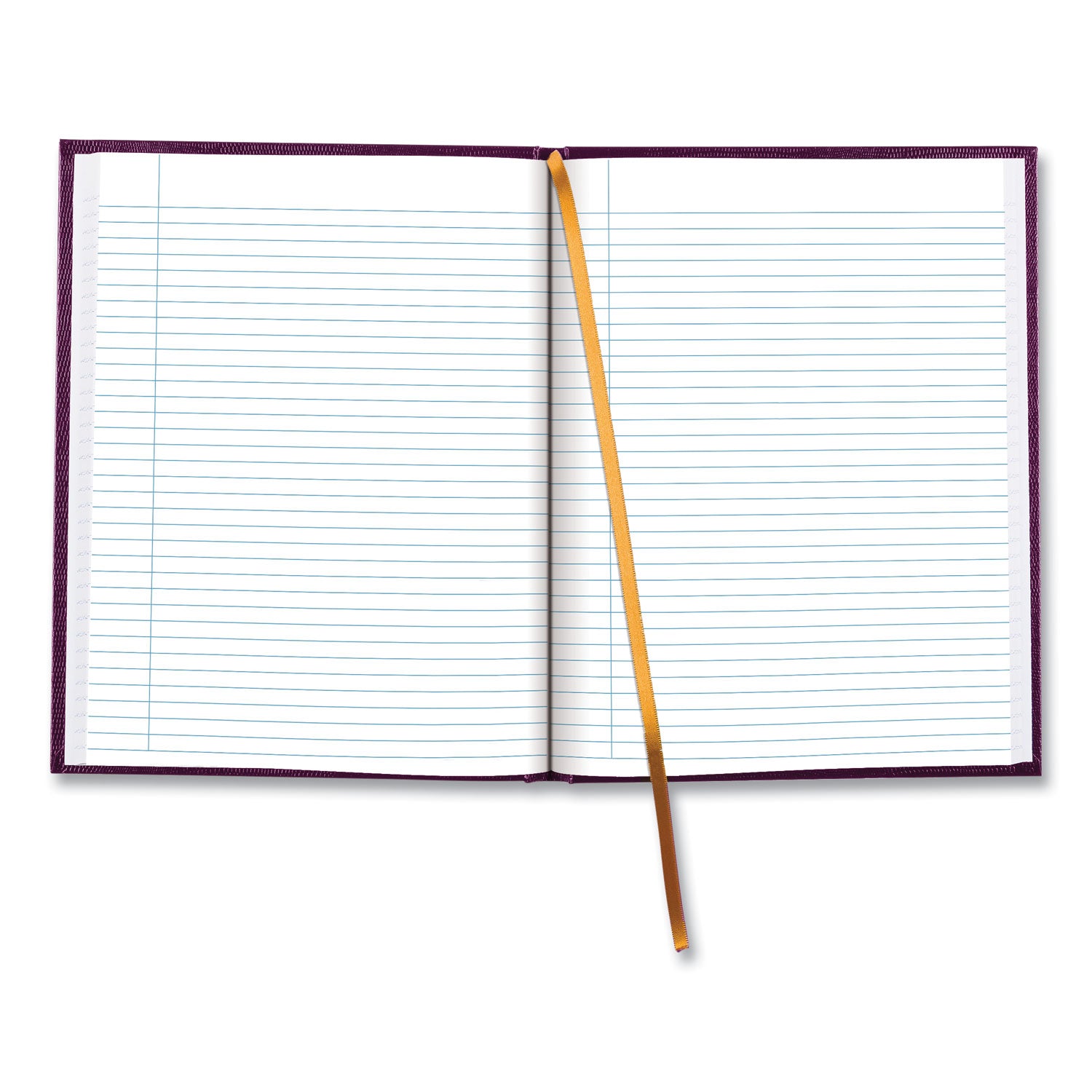 executive-notebook-with-ribbon-bookmark1-subject-medium-college-rule-grape-cover-75-1075-x-85-sheets_reda1095 - 2